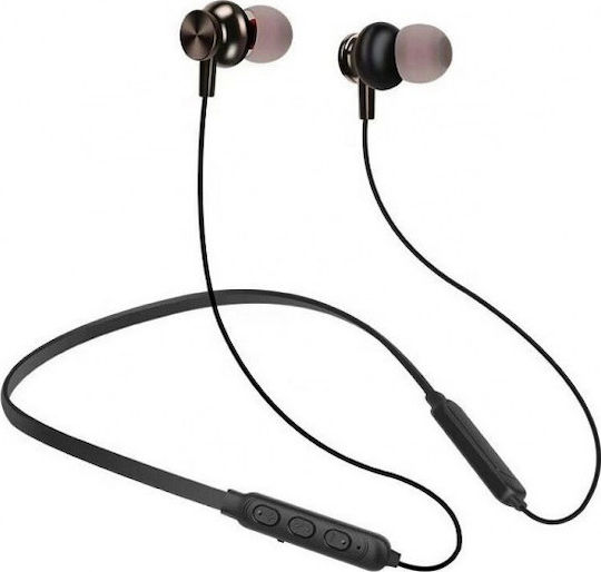 Ezra BW11 In-ear Bluetooth Handsfree Earphones with Sweat Resistance Black Ansicht 3