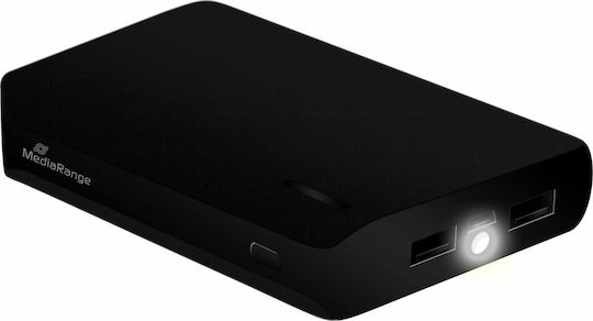 MediaRange MR752 Power Bank 8800mAh with 2 USB-A Ports Black