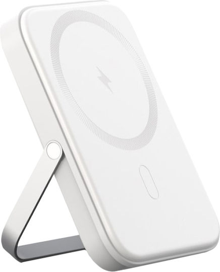Akashi ALTPBMAG5STW MagSafe Power Bank 5000mAh 20W with USB-C Port Power Delivery White view 1