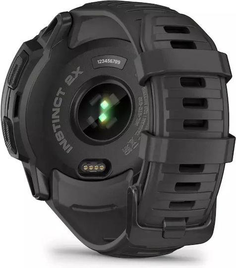 Garmin Instinct 2X Solar 50mm Waterproof Smartwatch with Heart Rate Monitor (Graphite) view 8