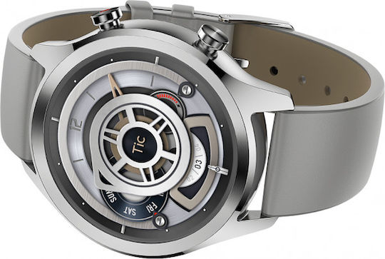 Ticwatch C2 Stainless Steel 43mm Smartwatch (Silver) view 3