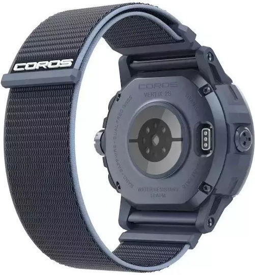 Coros Vertix 2S Titanium Waterproof Smartwatch with Heart Rate Monitor (Blue) view 4