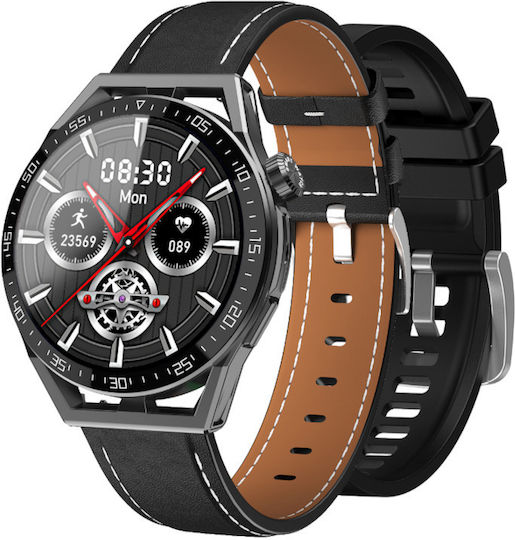 AGBarr Battery Watch with Rubber Strap view 1