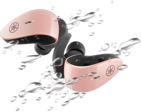 Yamaha TW-ES5A In-ear Bluetooth Handsfree Earphones with Sweat Resistance and Charging Case Pink view 4