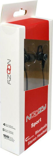 Noozy Sport Magnetic In-ear Bluetooth Handsfree Earphones with Sweat Resistance Black vista 3