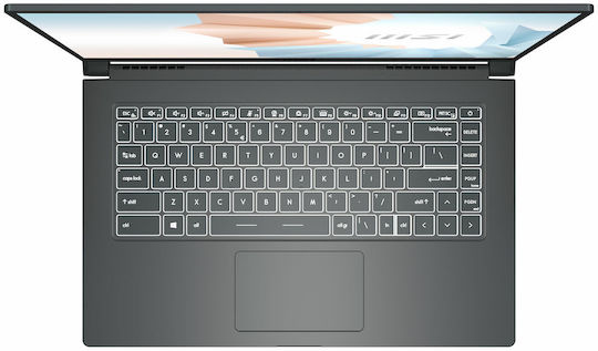 MSI Modern 15 A5M 15.6" FHD (Ryzen 5-5500U/8GB/256GB SSD/W11 Home) (US Keyboard) view 5