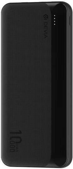 Devia EP187 Power Bank 10000mAh 10W with 2 USB-A Ports Black view 5