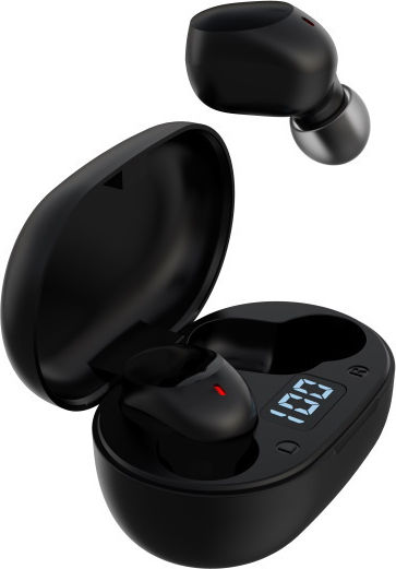 Devia Joy A6 Series In-ear Bluetooth Handsfree Earphones with Charging Case Black view 4