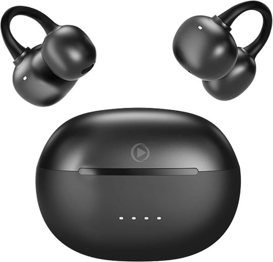 Force Play In-ear Bluetooth Handsfree Earphones Black view 2