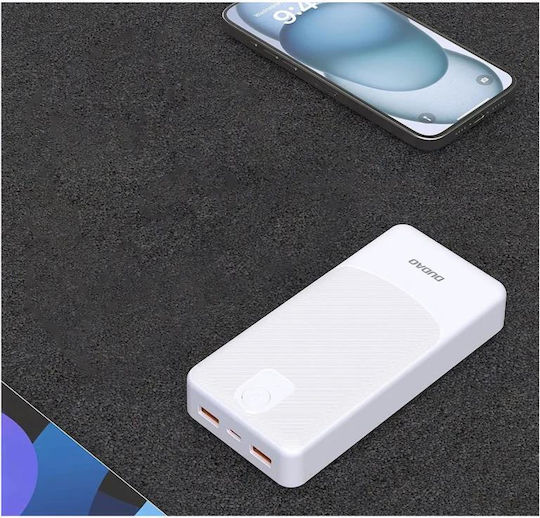 Dudao K10Pro Power Bank 20000mAh 10W with 2 USB-A Ports Black vue 6