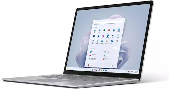 Microsoft Surface Laptop 5 13.5" Touchscreen (i5-1235U/8GB/256GB SSD/W11 Home) Platimum (US Keyboard) vue 2