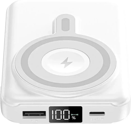 PWB-160 Power Bank 10000mAh 5W with 2 USB-A Output Ports White view 3