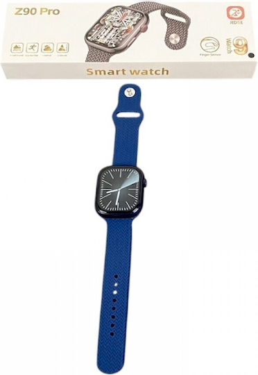 Z90 Pro 49mm Smartwatch with Heart Rate Monitor (Blue) view 1