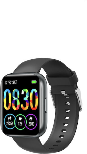 BeFIT PRO Smartwatch with Heart Rate Monitor (Black) view 8
