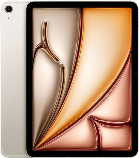 Apple iPad Air 2024 5G 11" (8GB/512GB) Starlight view 1
