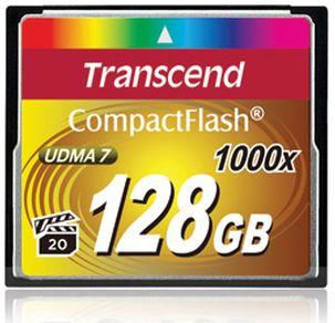Transcend CompactFlash 128GB view 1