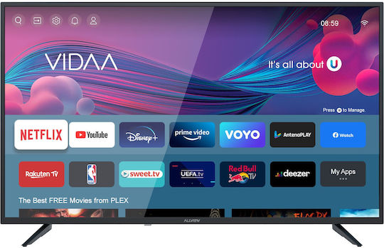 Allview Smart Television 43" Full HD LED 43iPlay6000-F (2022)