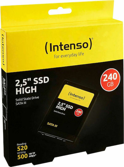 Intenso High Performance SSD 240GB Type 2.5'' With SATA III Connection 3813440 view 4