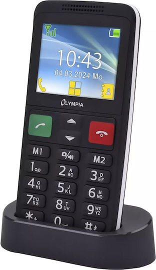 Olympia Lux Dual SIM Mobile with Large Buttons Black view 7