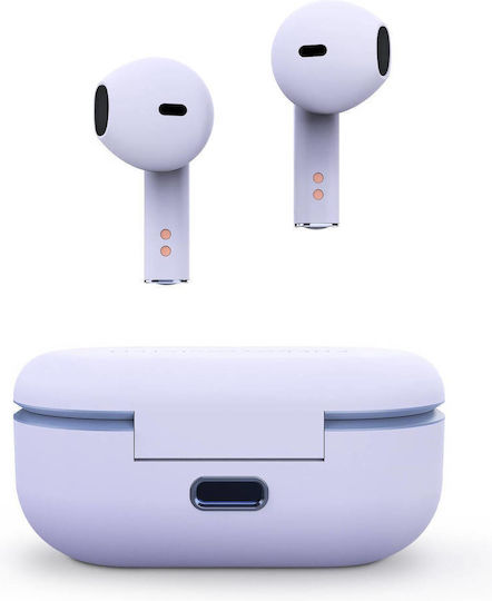 Energy Sistem Style 4 In-ear Bluetooth Handsfree Earphones with Charging Case Violet view 4