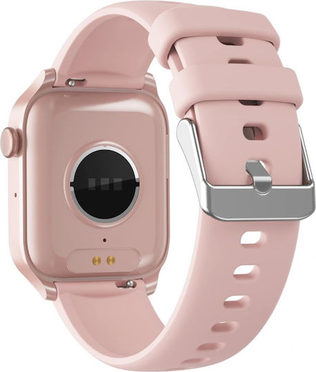 Anell C12 Pro Smartwatch with Heart Rate Monitor (Pink) view 4