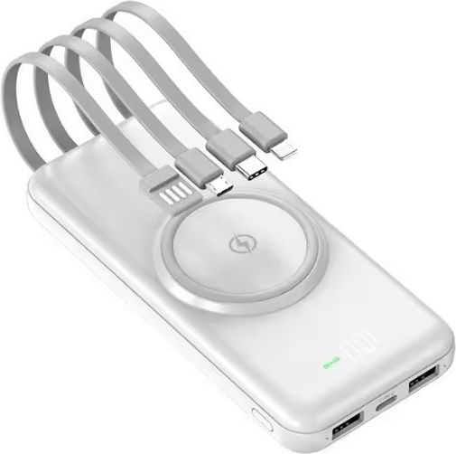 Powerbank Wireless Charging Built-in Connectors 18000mAh Ansicht 9