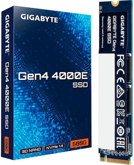 Gigabyte 4000E SSD 500GB M.2 Type with PCI Express 4.0 Connection G440E500G view 3