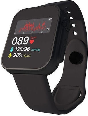 40mm Smartwatch with Heart Rate Monitor (Black)