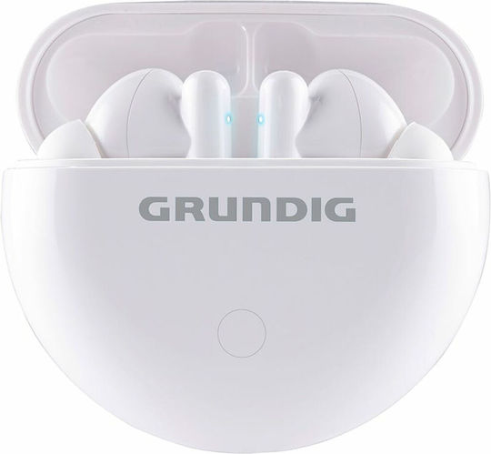 Grundig TWS In-ear Bluetooth Handsfree Earphones with Charging Case White view 2