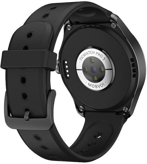 Ticwatch Pro 5 Elite Edition Aluminium 48mm Waterproof Smartwatch with Heart Rate Monitor (Black) view 6