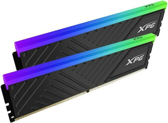 Adata Spectrix D35G 16GB DDR4 RAM with 2 Modules (2x8GB) and 3600 Speed for Desktop (AX4U36008G18I-DTBKD35G) vue 3