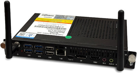 Hushida M12U-OPS Mini PC (Core i5-12450H/8GB DDR4/256GB SSD/W11 Pro)