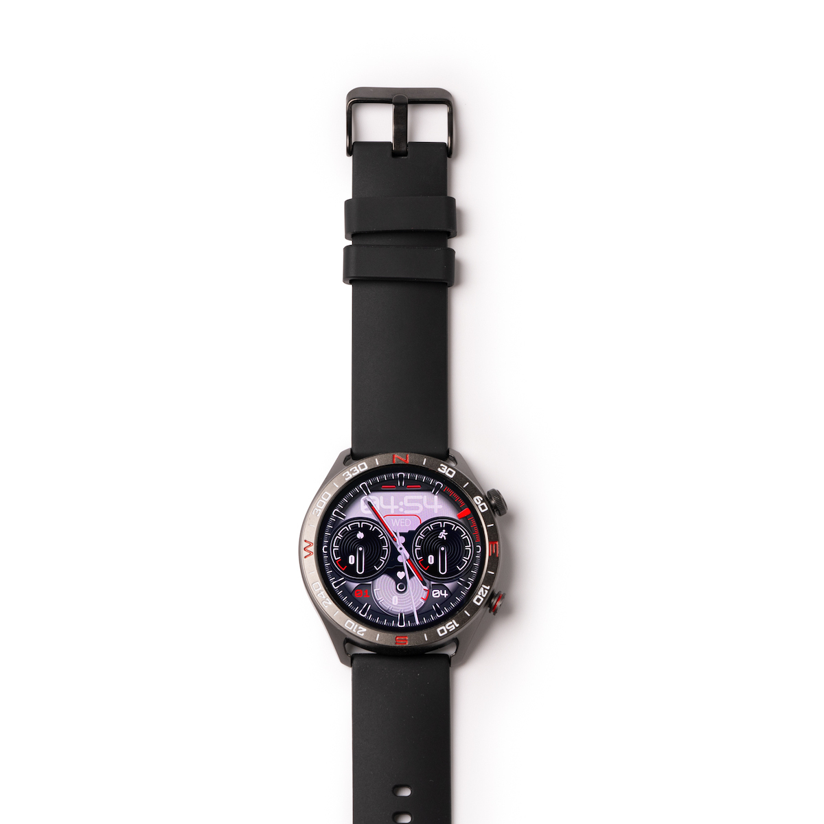 SW1295 Aluminium Smartwatch with Heart Rate Monitor (Black) view 3