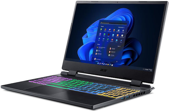 Acer Nitro 5 AN515-58 15.6" IPS FHD 144Hz (i7-12650H/16GB/512GB SSD/GeForce RTX 4050/W11 Home) (US Keyboard) vue 9