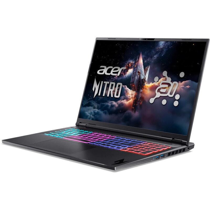 Acer Nitro 18 AI AN18-61-R565 -R565 18" IPS 165Hz (Ryzen AI 300 Series-5 340/16GB/1TB SSD/GeForce RTX 5050/No OS) (International English Keyboard) view 4