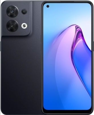 Oppo Reno8 5G Dual SIM (8GB/256GB) Shimmer Black