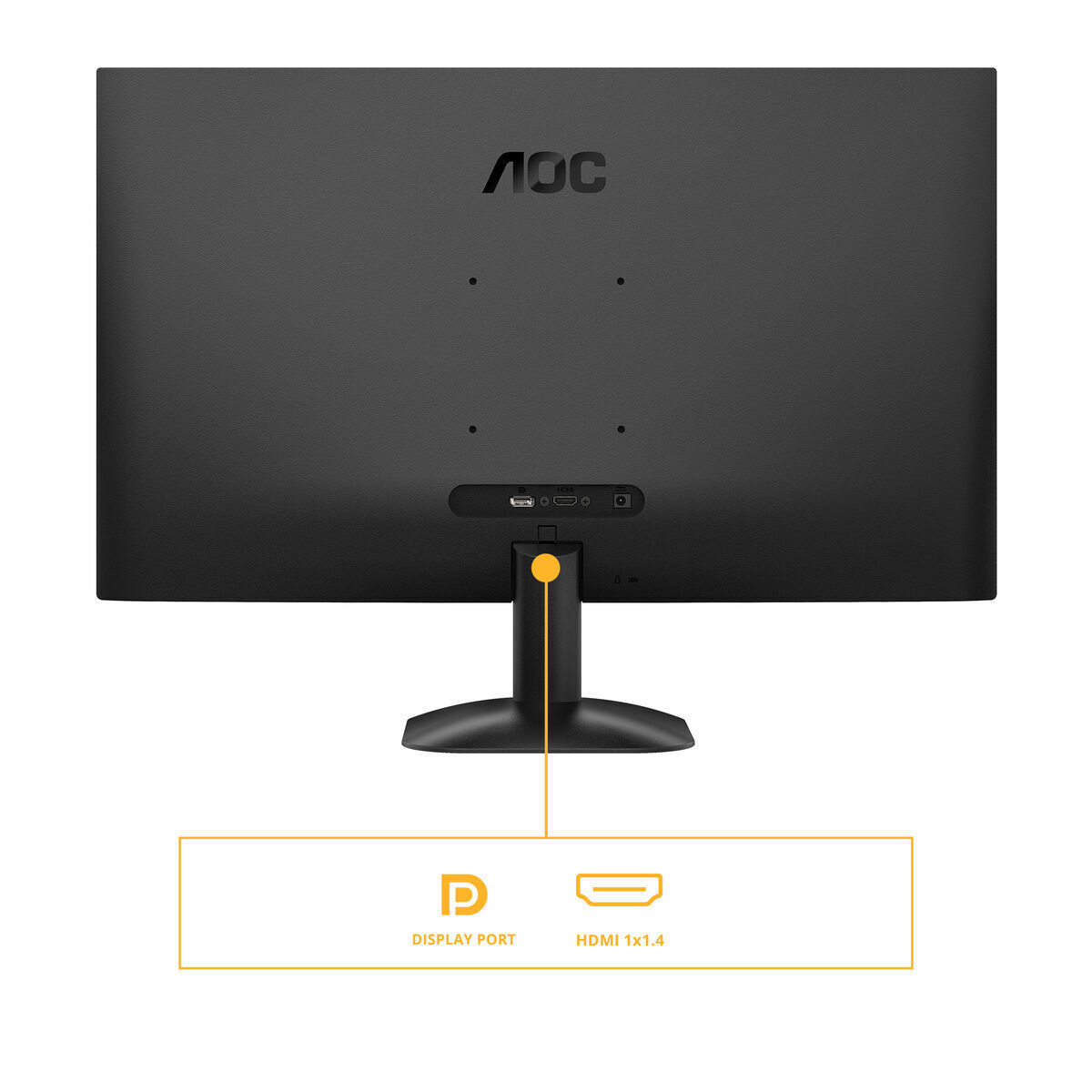 AOC Q27B35E IPS HDR Monitor 27" QHD 2560x1440 with Response Time 4ms GTG view 6