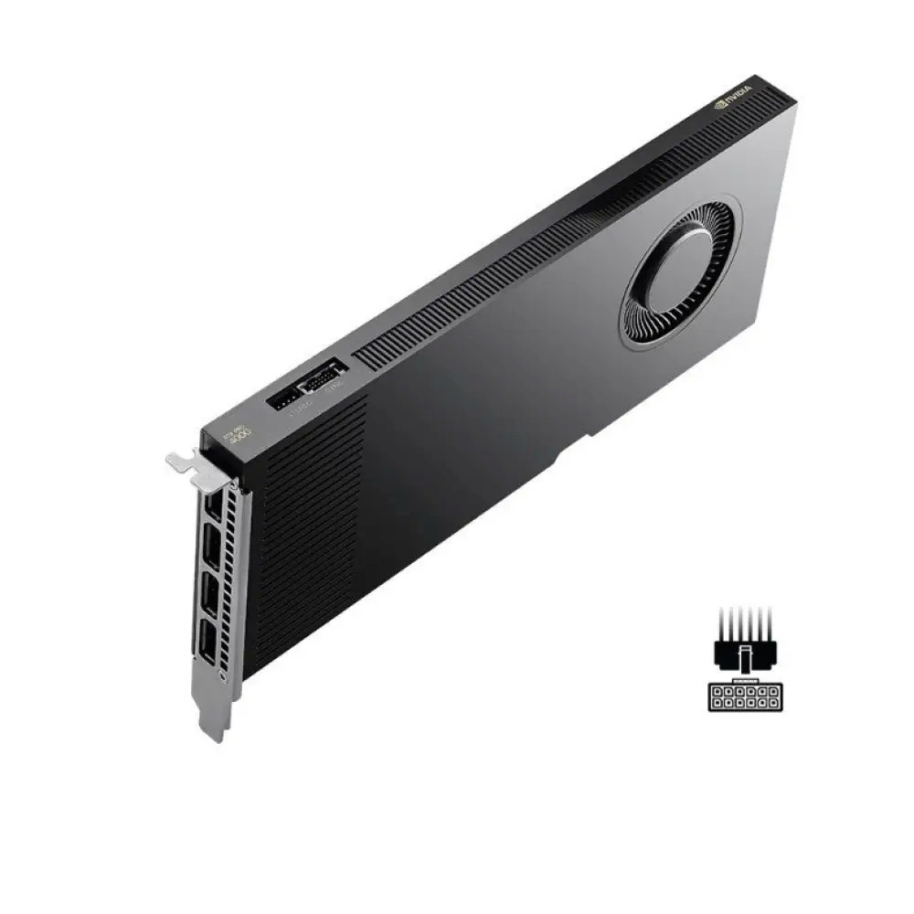 PNY 24GB GDDR7 Graphics Card VCNRTXPRO4000-SB view 1