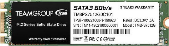 TeamGroup MS30 SSD 512GB M.2 Type with SATA III Connection TM8PS7512G0C101 view 2