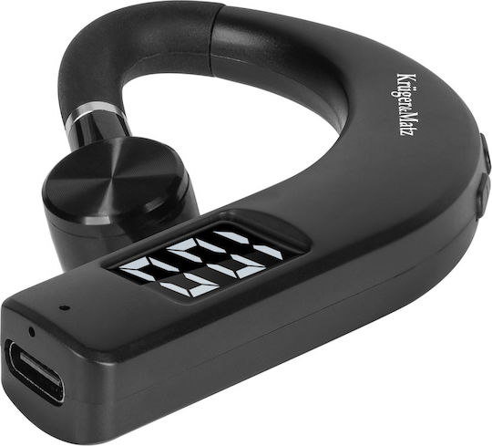 Kruger & Matz Traveler K17 In-ear Bluetooth Handsfree Earphones Black view 4