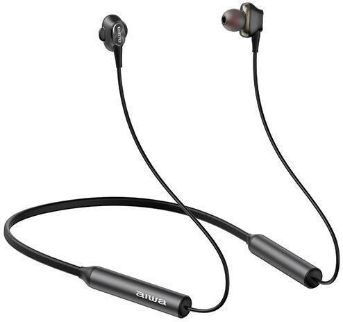 Aiwa ESTBT-450 In-ear Bluetooth Handsfree Earphones with Sweat Resistance Black
