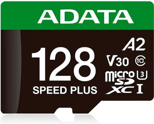 Adata microSDXC 128GB U3 V30 A2 UHS-I 180MB/s with Adapter view 2