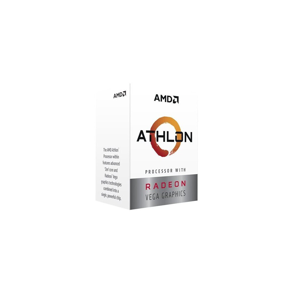 AMD Athlon 200GE 3.2GHz Processor 2 Core for Socket AM4 in Tray with Heatsink view 3