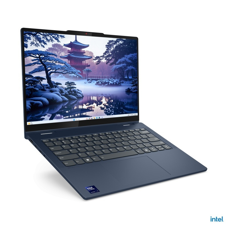 Lenovo IdeaPad 5 2-in-1 14IAL10 14" IPS FHD+ Touchscreen (Ultra 7-255U/16GB/512GB SSD/No OS) Cosmic Blue (US Keyboard) view 4