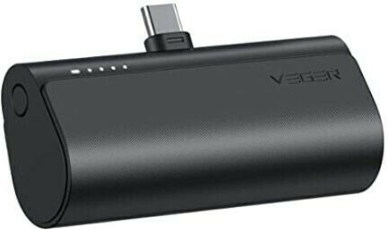Veger V0556 Power Bank 5000mAh 20W with USB-C Port Power Delivery Black