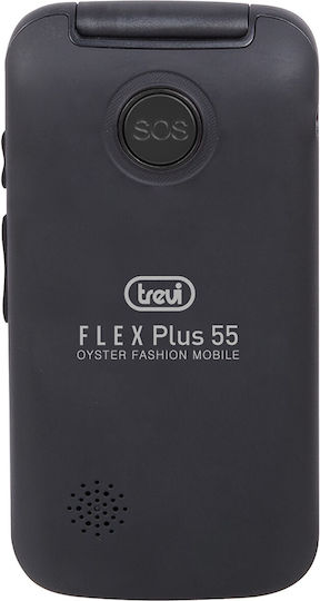 Trevi Flex Plus 55 Single SIM (16GB) Mobile with Large Buttons Black view 3