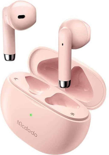 Mcdodo HP-2780 Earbud Bluetooth Handsfree Earphones with Charging Case Pink view 3