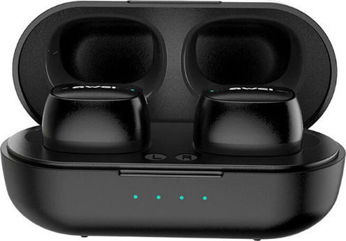 Awei T13 In-ear Bluetooth Handsfree Earphones with Charging Case Black