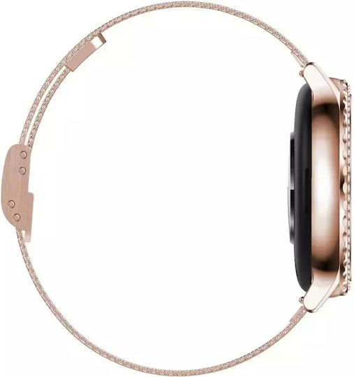 Nubi NX19 Smartwatch with Heart Rate Monitor (Rose Gold) view 5