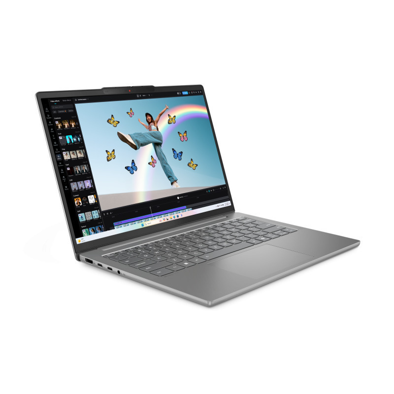 Lenovo IdeaPad Slim 5 14AHP10 14" IPS FHD+ (Ryzen 7-8840HS/16GB/1TB SSD/W11 S) Luna Grey (GR Keyboard) view 5